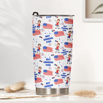 Father'S-Day-Gifts,-Best-Dad-Grandpa-Ever-Custom-Photo-Personalized-Tumbler3