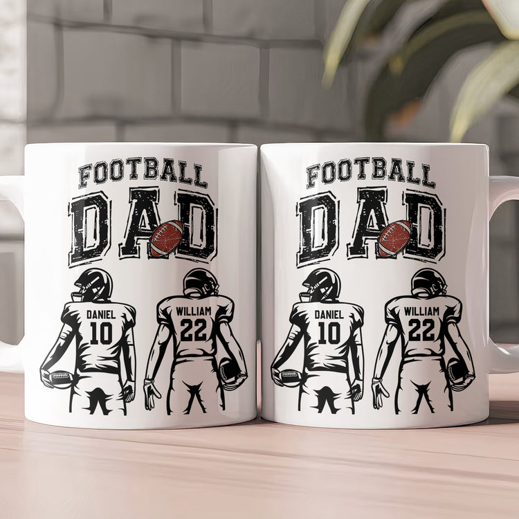Father'S-Day-Gifts,-Football-Dad,-Daddy,-Grandpa-Personalized-Mug-2