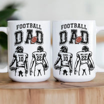 Father'S-Day-Gifts,-Football-Dad,-Daddy,-Grandpa-Personalized-Mug-3