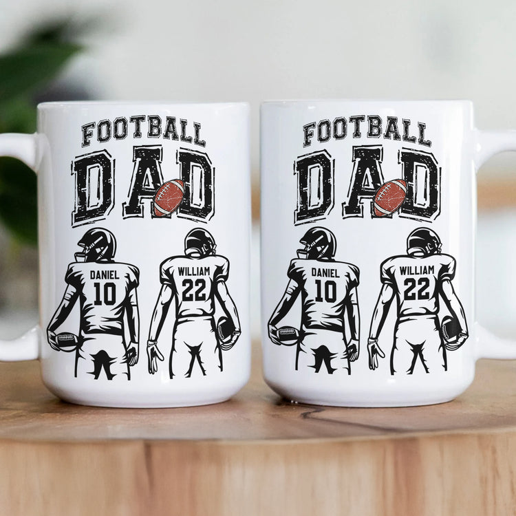 Father'S-Day-Gifts,-Football-Dad,-Daddy,-Grandpa-Personalized-Mug-3