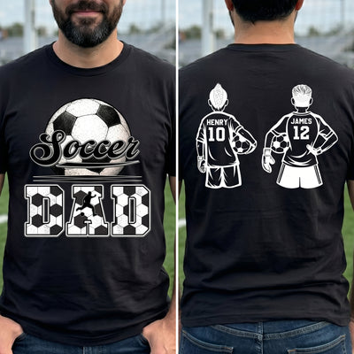 Father's Day Gifts For Soccer Dad, Grandpa - Personalized Shirt