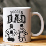 Father'S-Day-Gifts,-Soccer-Dad,-Daddy,-Grandpa-Personalized-Mug-1