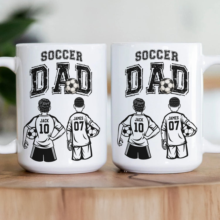 Father'S-Day-Gifts,-Soccer-Dad,-Daddy,-Grandpa-Personalized-Mug-3