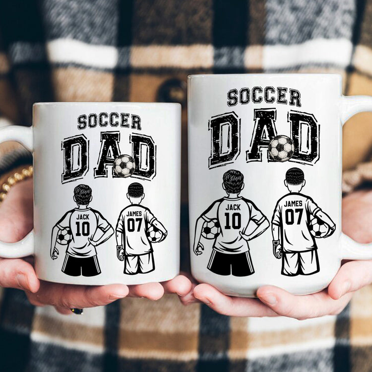 Father'S-Day-Gifts,-Soccer-Dad,-Daddy,-Grandpa-Personalized-Mug-4