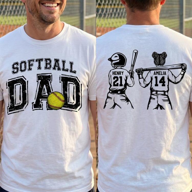 Father'S-Day-Gifts,-Softball-Dad,-Daddy,-Grandpa-Personalized-Shirt-2