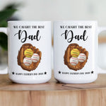 Father'S-Day-Gifts,-We-Caught-The-Best-Dad-For-Baseball-Dad,-Softball-Dad-Personalized-Mug-2