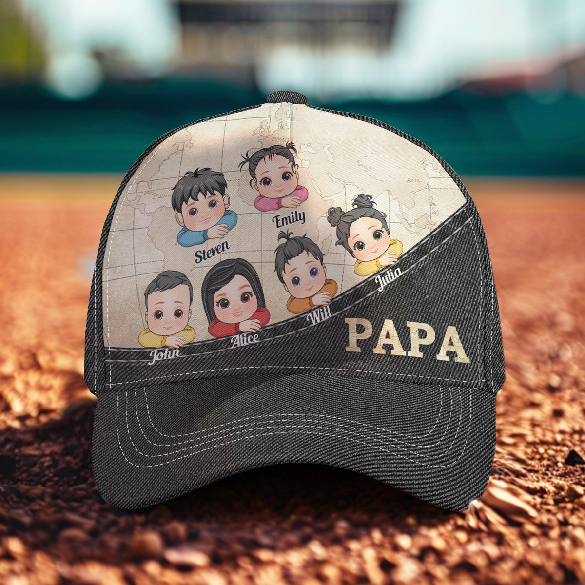 Father’s Day Gift For Papa - Personalized Classic Cap