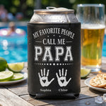 Father's Day Gifts, Legend, Husband, Dad And Grandpa - Usa Version - Personalized Can Cooler