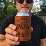 Father's Day Gifts, Legend, Husband, Dad And Grandpa - Usa Version - Personalized Can Cooler