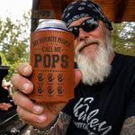 Father's Day Gifts, Legend, Husband, Dad And Grandpa - Usa Version - Personalized Can Cooler
