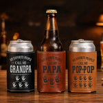 Father's Day Gifts, Legend, Husband, Dad And Grandpa - Usa Version - Personalized Can Cooler