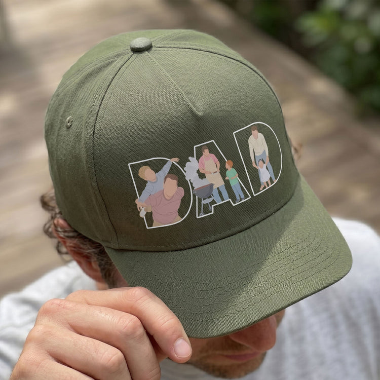 Father_s_Day_Gift_Custom_Dad_Portrait_For_Father_New_Dad_Faceless_Art_Personalized_Cap_2