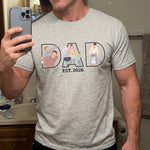 Father's-Day-Gift-Custom-Dad-Portrait-For-Father,-New-Dad-Faceless-Art-Personalized-Shirt-5