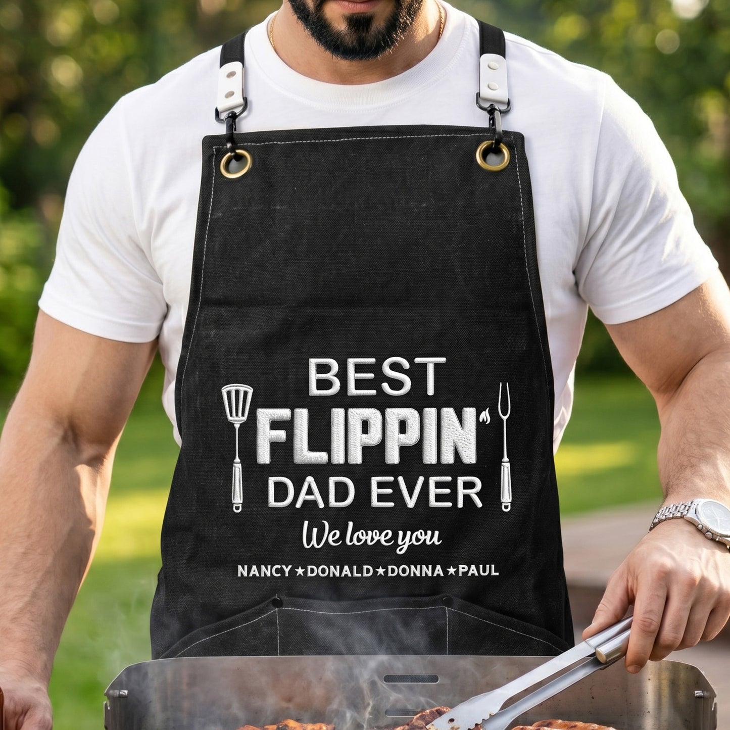 Father's-Day-Gifts,-Best-Flippin-Dad-Ever-Personalized-Apron-1