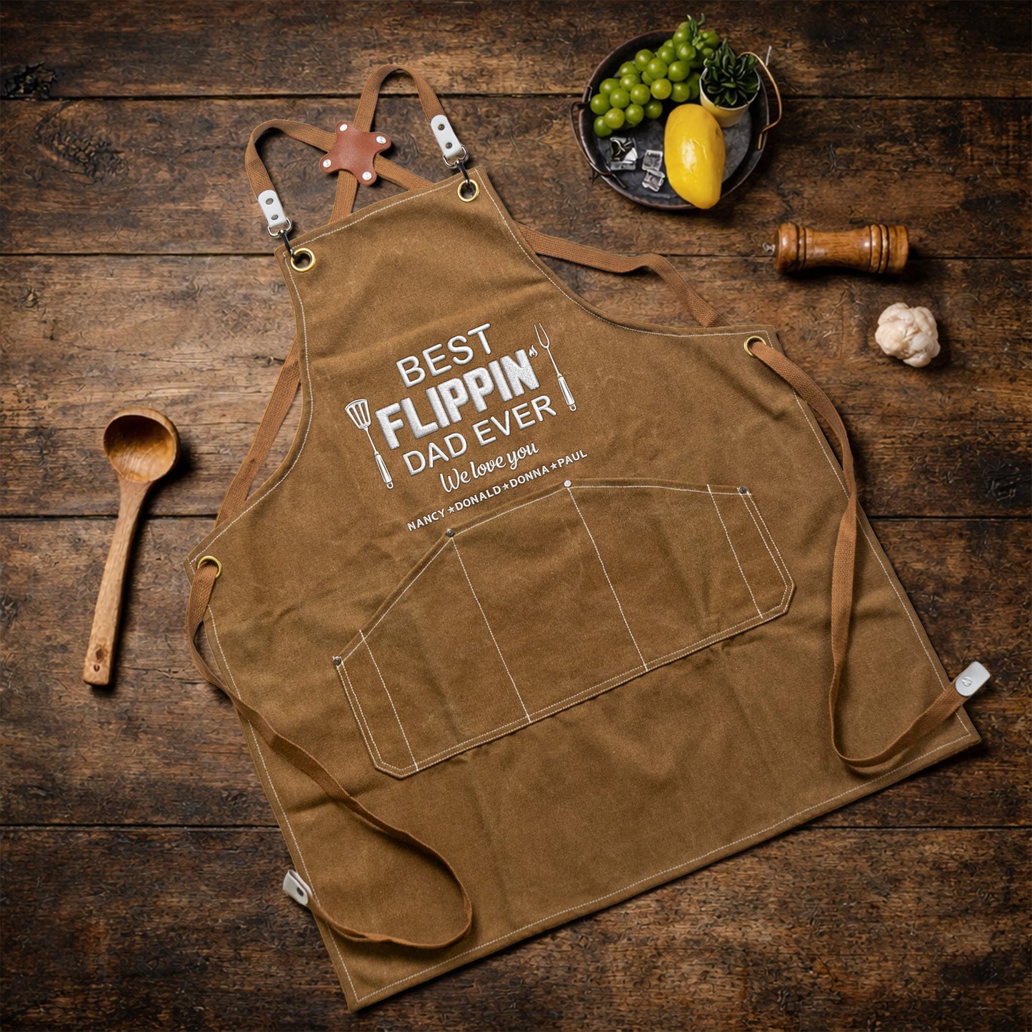 Father's-Day-Gifts,-Best-Flippin-Dad-Ever-Personalized-Apron-4