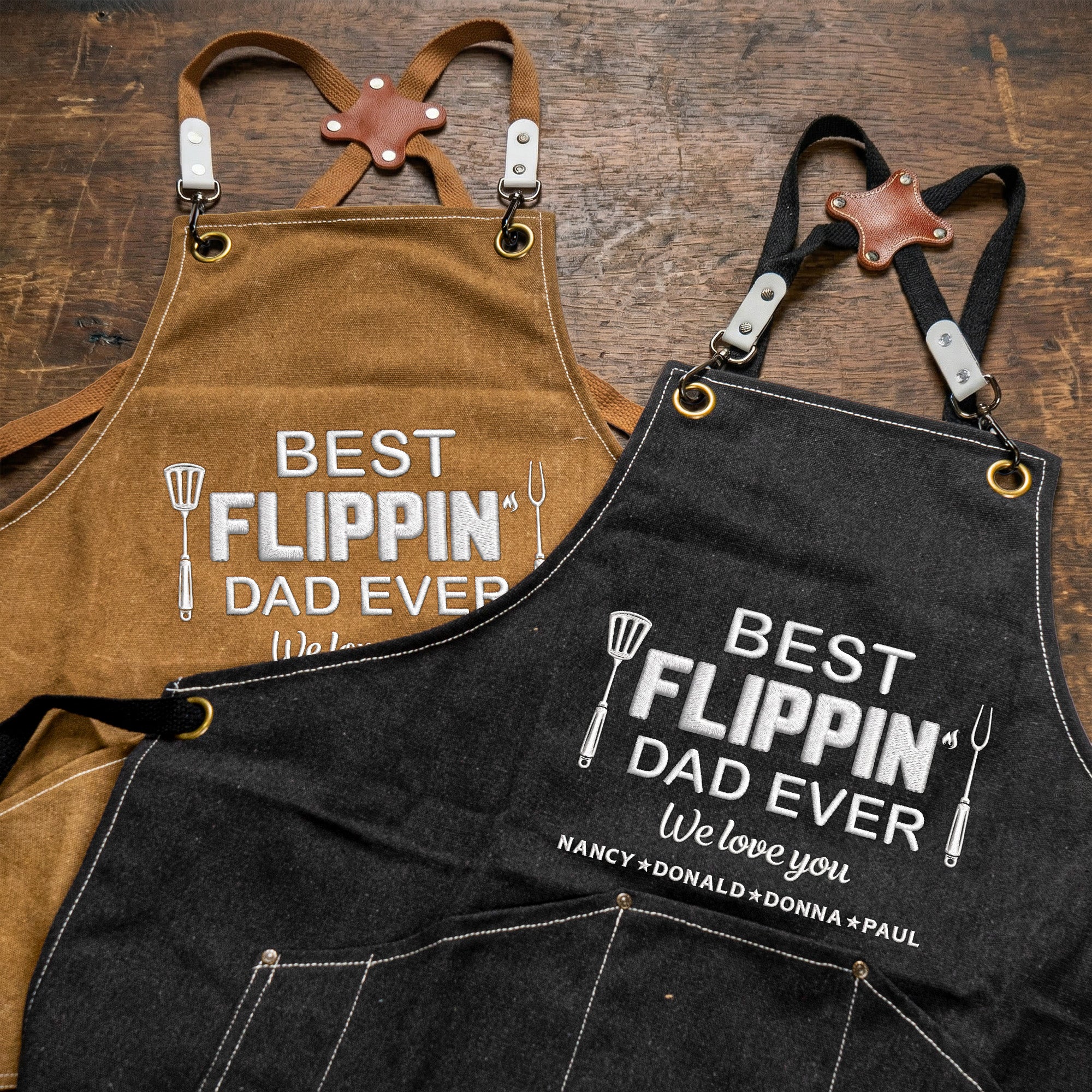 Father's-Day-Gifts,-Best-Flippin-Dad-Ever-Personalized-Apron-5