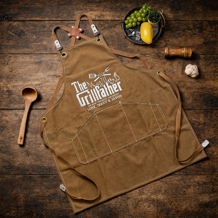 Father's-Day-Gifts,-The-Grillfather,-The-Man-The-Myth-The-Legend-Custom-With-Kids'-Names-Personalized-Apron-3