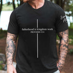 Fatherhood-Is-Kingdom-Work-Personalized-Shirt-3