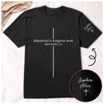 Fatherhood-Is-Kingdom-Work-Personalized-Shirt-5