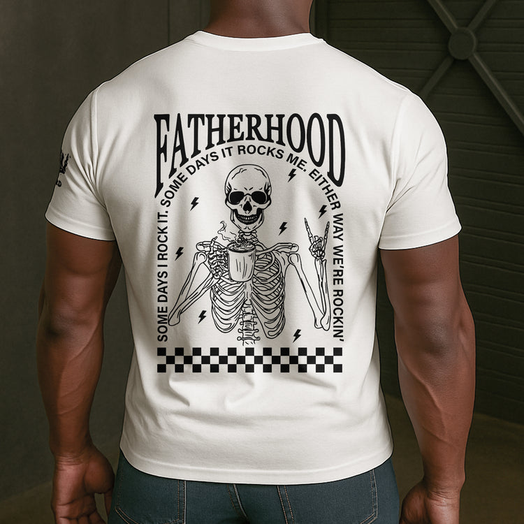 Fatherhood.-Some-Days-I-Rock-It,-Some-Days-It-Rocks-Me-Personalized-Shirt-4