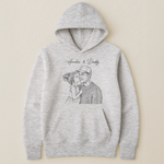 Fathers-Day-Gift-For-Husband-Dad-Custom-Photo-Sketch-Line-Art-Personalized-Shirt-6