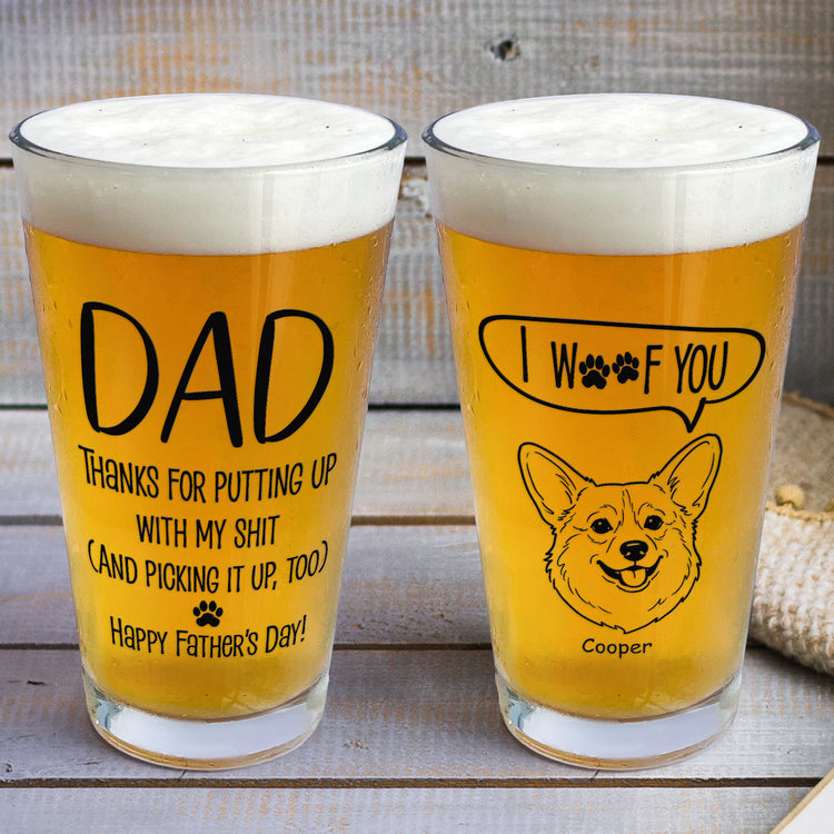 Fathers-Day-Gifts-Thanks-Dad-We-Woof-You-Pet-Photo-Line-Art-Personalized-Beer-Glass-3