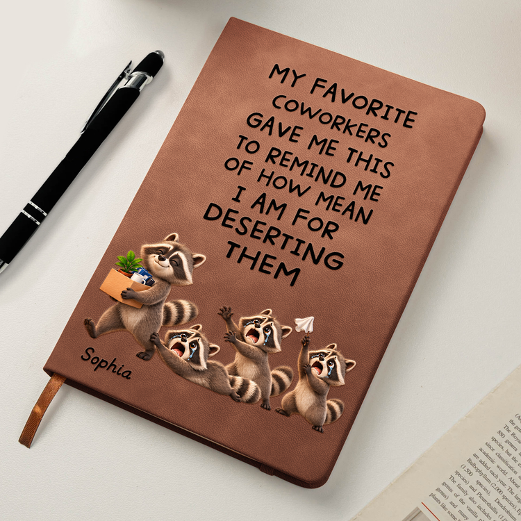 Favorite-Coworkers-Leaving-Gifts-Personalized-Journal-4