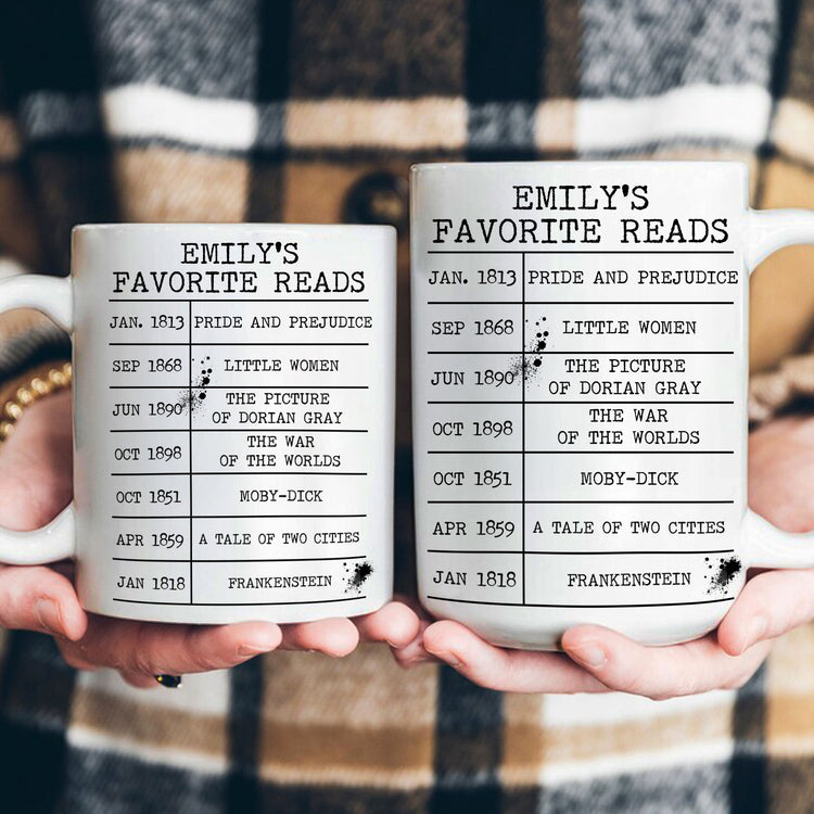 Favorite-Reads,-Custom-Favorite-Books-Personalized-Mug-4
