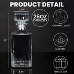F*ck Valentine's Day I Love You Every Day - Funny Valentines Gift For Him, Husband - Custom Decanter