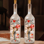 F*ck Valentine's Day I Love You Every Day New Gifts For Her - Personalized Bottle Lamp