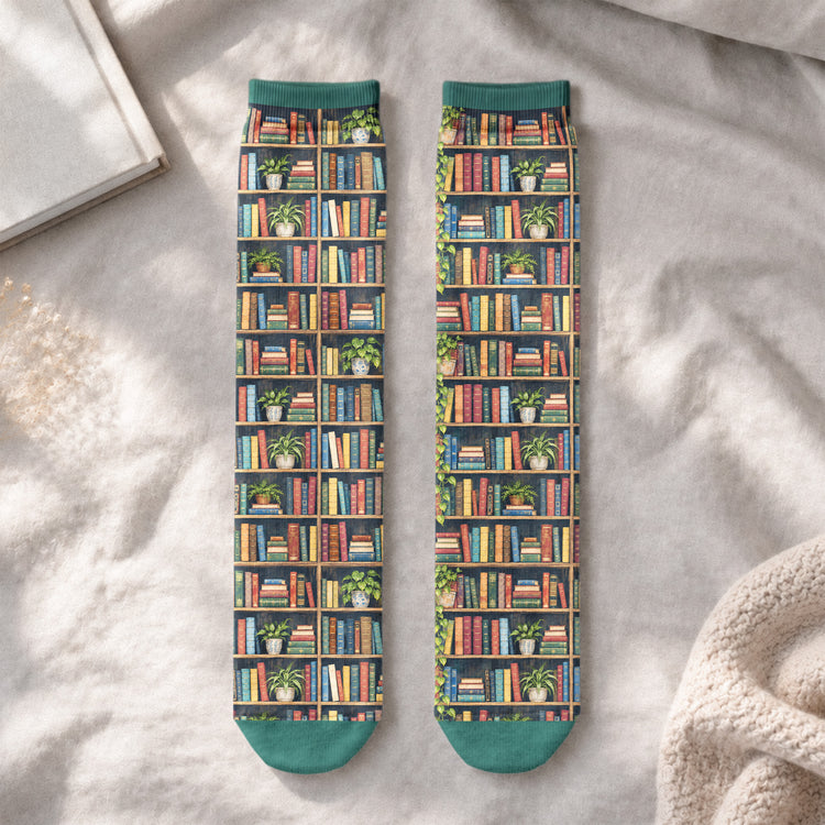 Fck-Off,-I’m-Reading-Funny-Sock-For-Book-Blub,-Reading-Lovers-Personalized-Socks-5