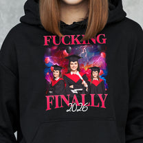 F*cking Finally Graduation - Personalized Photo Shirt