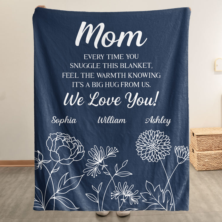 Feel-The-Warmth-Knowing-It'S-A-Big-Hug-From-Us-Personalized-Blanket-1
