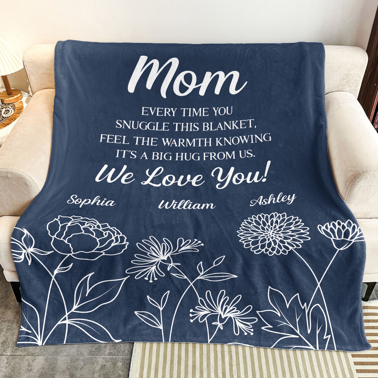 Feel-The-Warmth-Knowing-It'S-A-Big-Hug-From-Us-Personalized-Blanket-3