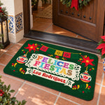 Feliz Navidad Custom Navidad Fiestas Doormat - Personalized Doormat