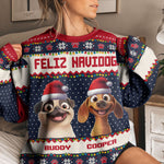 Feliz Navidog - Personalized Ugly Sweater