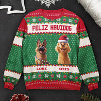 Feliz Navidog - Personalized Ugly Sweater
