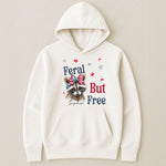 Feral But Free July 4th Racoon - Personalized Shirt