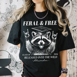 Feral-And-Free-Tee-Funny-Graduation-Personalized-Shirt-3