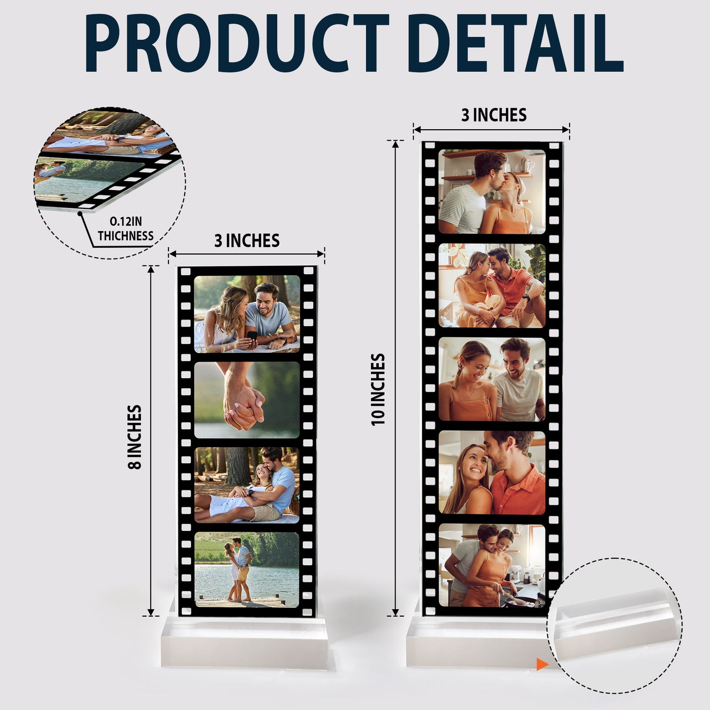 Film Photo - Custom Acrylic Photo Film Strip