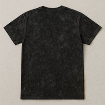 First Dad Now Grandpa Bear - Personalized Acid Wash T‑Shirt