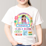 First Day Of School Custom Back To School Gift For Kid - Personalized Shirt