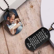 First Father Day Gift We've Been Together - Personalized Photo Dog Tag Necklace