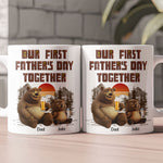 First Father's Day Together New Version - Personalized Mug