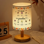 First Mom Now Grandma - Personalized Fabric Lamp