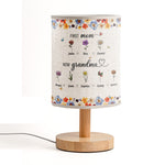 First Mom Now Grandma - Personalized Fabric Lamp