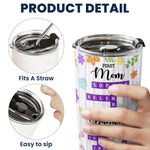 First Mom Now Grandma - Personalized Tumbler