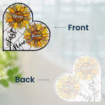 First Mom Now Grandma - Personalized Window Corner Suncatcher