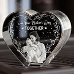 First Mother's Day Together - Custom 2D Crystal Photo