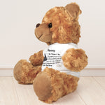 First Mother's Day For Mommy From Bump - Teddy Bear With Personalized Photo Shirt